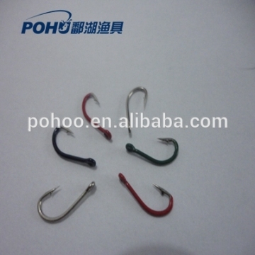 Multicoloured spray paint Hand-Grinding point carp fishhook