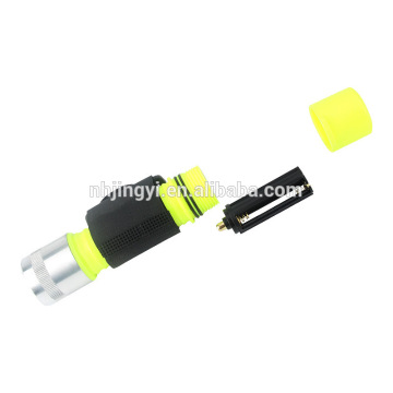high bright T6 control button waterproof AA battery IP68 diving led torch