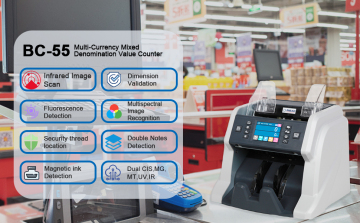 MULTI CURRENCY MIXED DENOMINATION BANKNOTE COUNTER