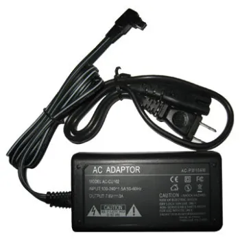 Camera Camcorder AC adapter, replaces Sony AC-PW10AM