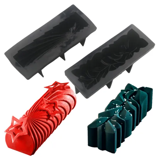 Wool Roll Sequoia Body Mousse Cake Mold - Silicone Mold for Chocolate Baking