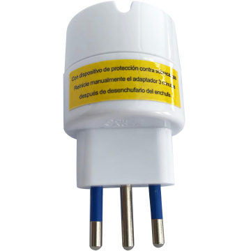 Spina Adapter 10A 2P+T Schuko Socket with Built-in Protector: Comprehensive Search Results