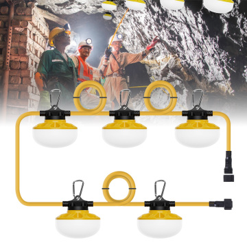 Lumière de corde de construction