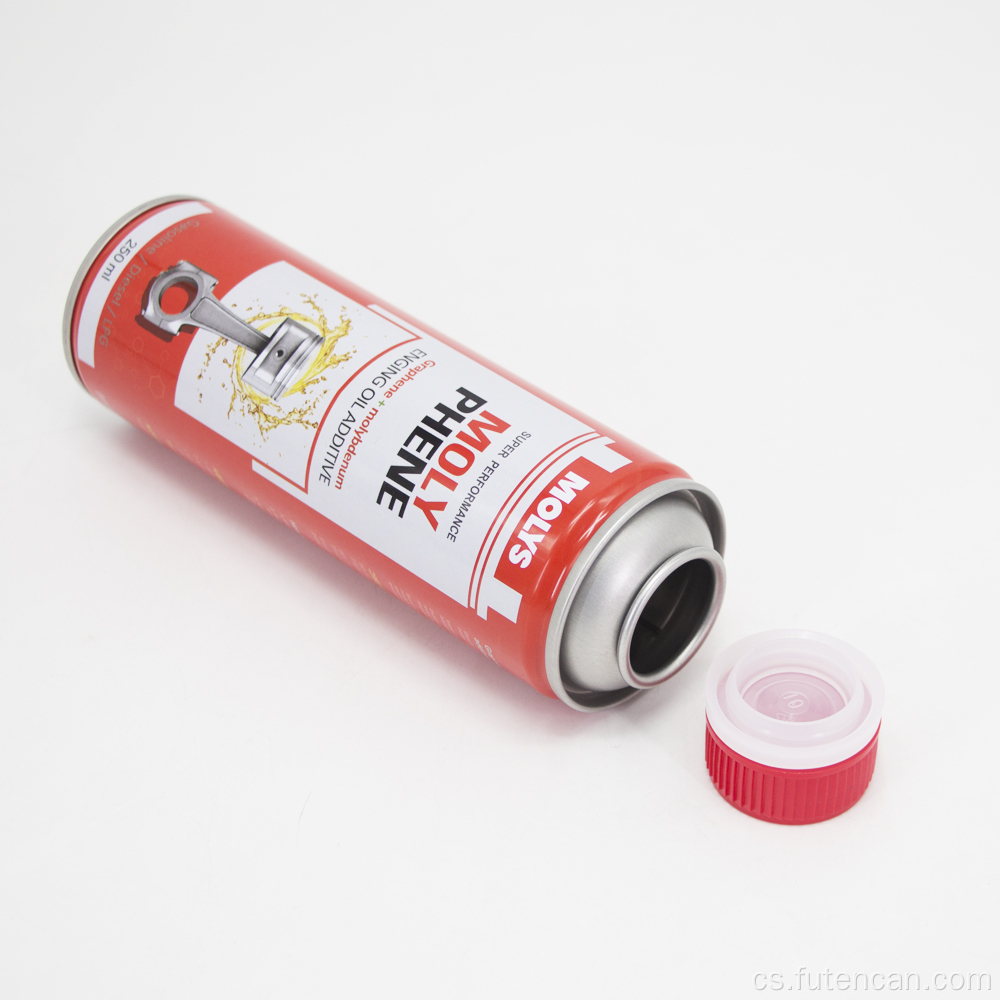 250ml aditiva do paliva Aerosol pocínovaná plechovka