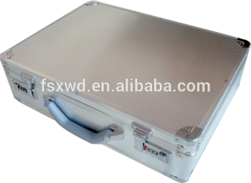 Aluminum briefcase laptop case