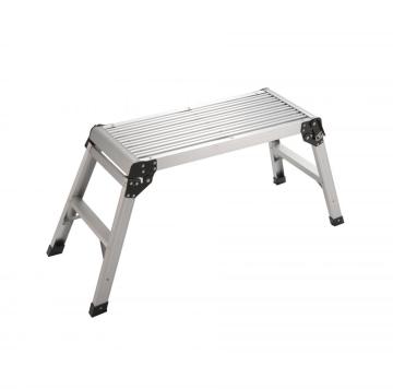Aluminium working platform ladder