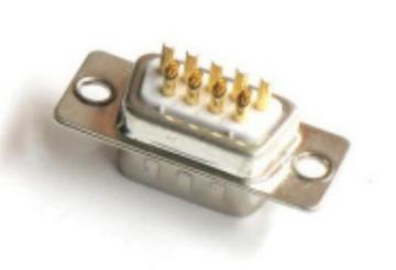 D-SUB-Stecker zweireihig Löttyp (gestempelter Stift)