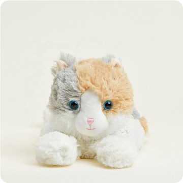 Wholesale Cozy Heatable Calico Cat Plush Toys