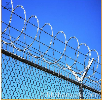 Galvanizzato Razor Bisped Wire per recinzione carceraria