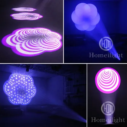 ADJ Products Stage Lighting - 120W/100W LED Spot Moving Head for Clubs and Parties