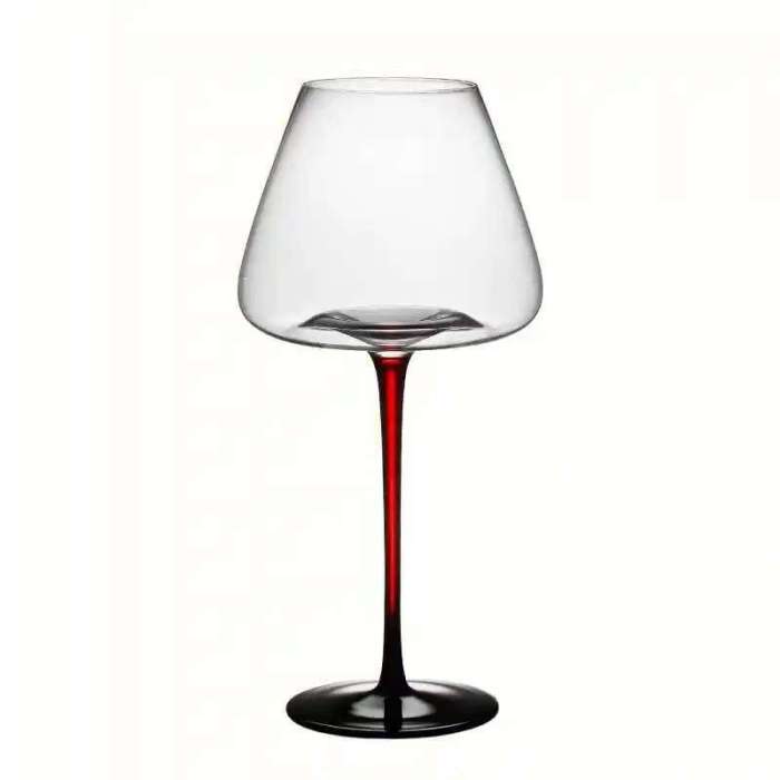 Copas de vino tinto de cuarzo duradero