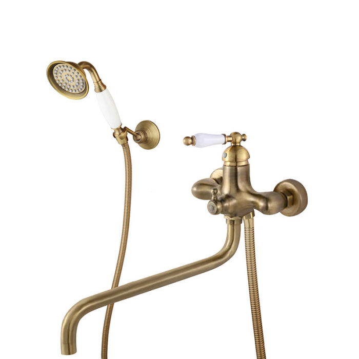 Elegant Electroplated Shower Mixer with 35mm Fit