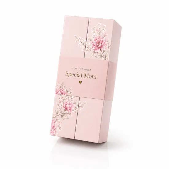 Custom Double Door Magnetic Mother`s Day Gift Box