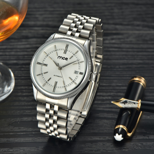 oem automatic mvmt stainless steel men's watch