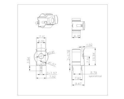 AAA Battery Contacts 82