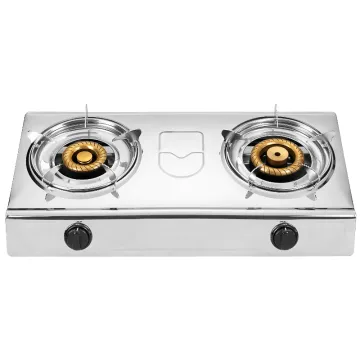 High quality round shape stove two burner kitchen stove white gas stove