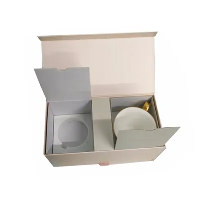 Luxury Rigid Paper Coffee Cup Set Gift Box