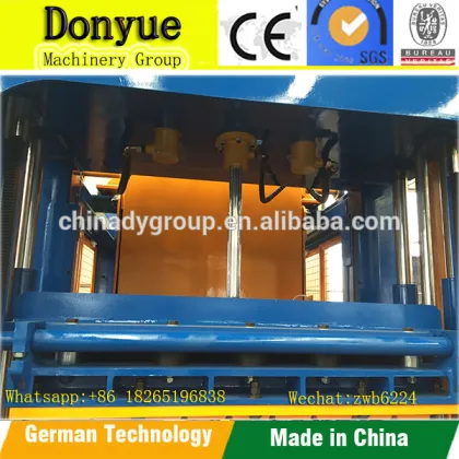 QT10-15 fully automatic concrete cement block making machines for North Africa