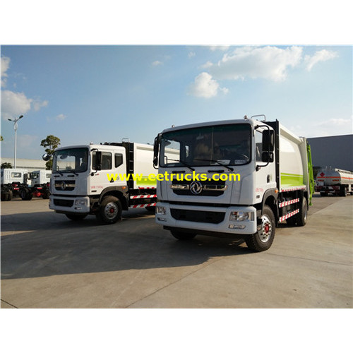 Camions d&#39;ordures de compression de 180HP 12m3