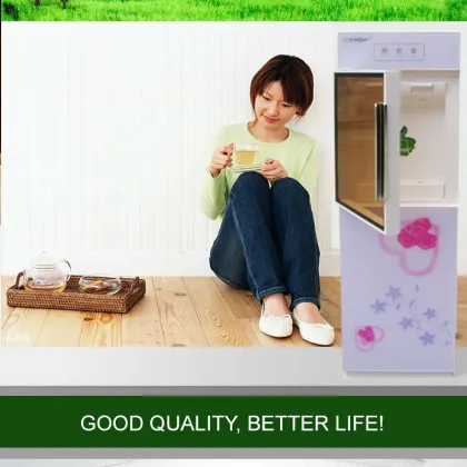 crystal water dispenser/water dispenser with coin operated