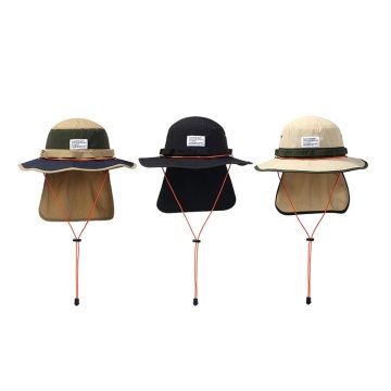 Custom High Quality Cotton Waterproof Bucket Hat with Embroidery Logo
