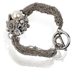 pearl chain bracelet