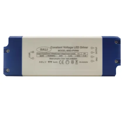 60W DALI LED Driver: 12V & 24V Dimmable Power Supply Solution
