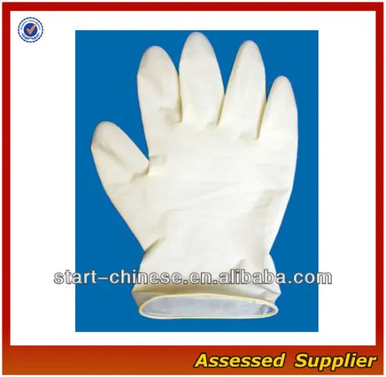 CX-76 Low Powder 9" Disposable Latex Examination Gloves/disposable examination latex gloves/disposable latex gloves/latex