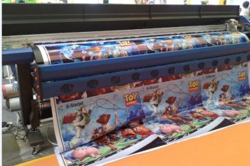 Three Epson Dx7 Large Format Solvent Printer 3.2m A-starjet7703l