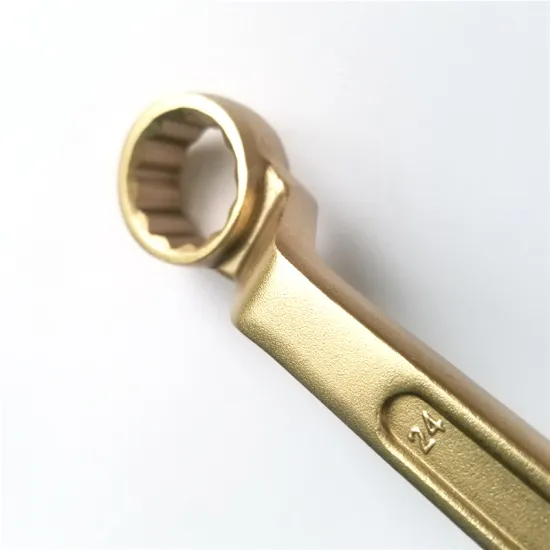 Wrench double Box offset 22*24mm Al-cu