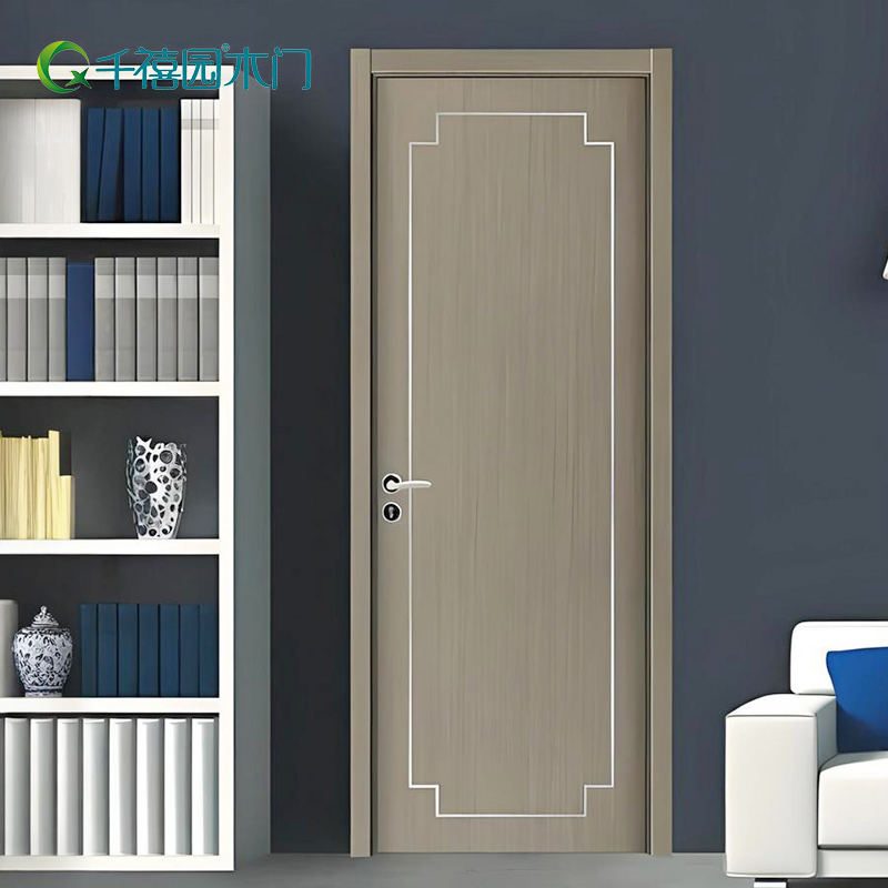 Modern minimalist ve lüks tarzda ahşap kapı