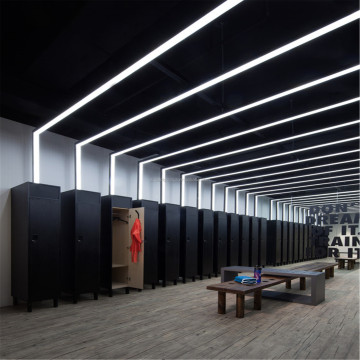 2x36W LED Aluminum Profile Hanging Lamp - Linear Pendant Lighting Fixture