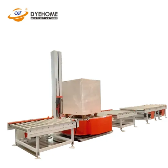 Fully Automatic Conveyor Type Pallet Wrapping Machine