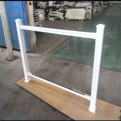 100% aluminum alloy superior strength Powder-coated Black Aluminum Railing