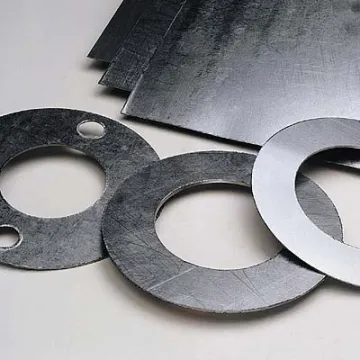 machine cutting flat rubber gasket