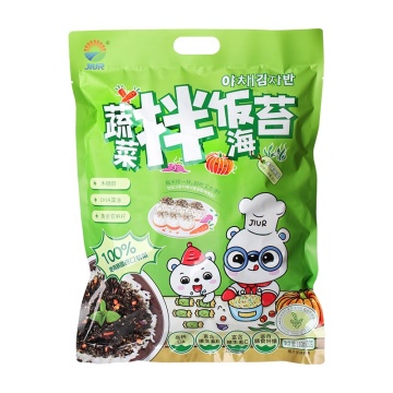 Jiur Νέες γεύσεις λαχανικά bibimbap seaweed σνακ προς πώληση