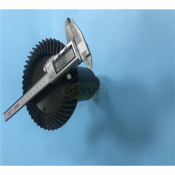 Precision helical gear shaft & gear shaft manufacturing