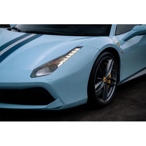 PET Sea Breeze Blue Ultra Gloss Car Vinyl