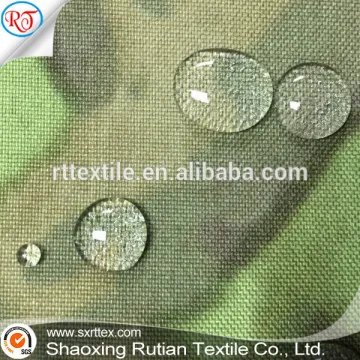 Camouflage Printed Nylon Cordura 500D PU oxford fabric