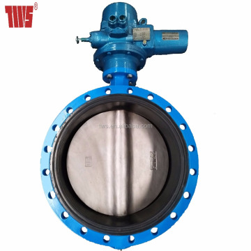 Auma Actuator Automated Water Shut-Off Butterfly Valve
