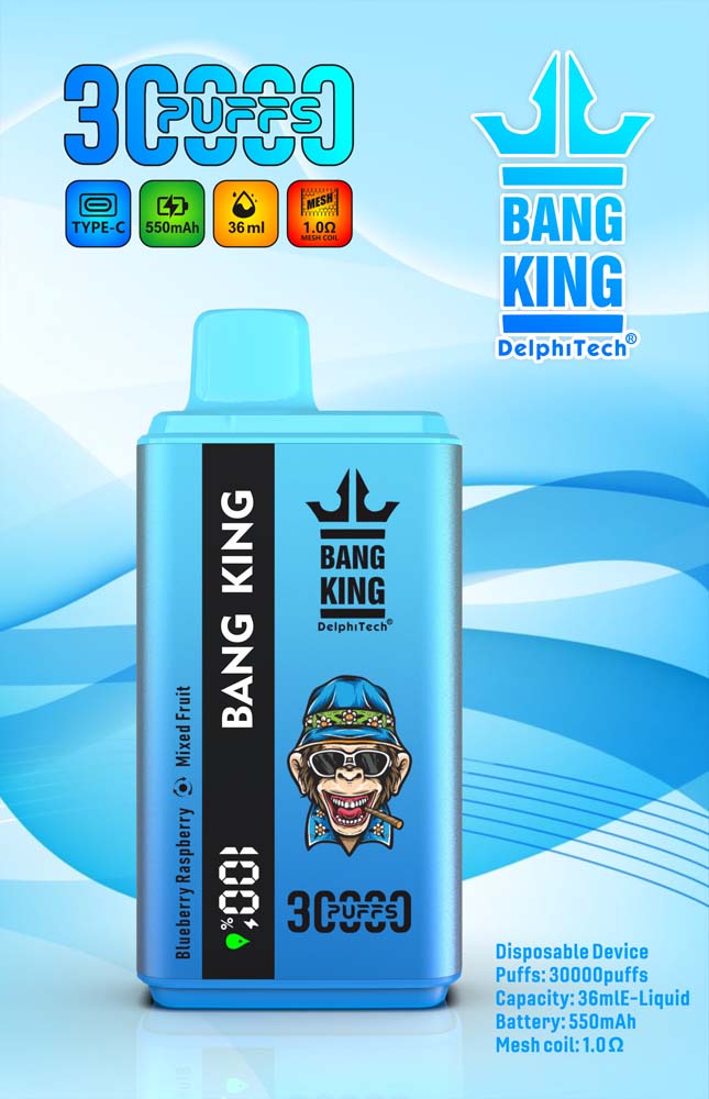 Bang King 30000 30k พัฟบลูเบอร์รี่