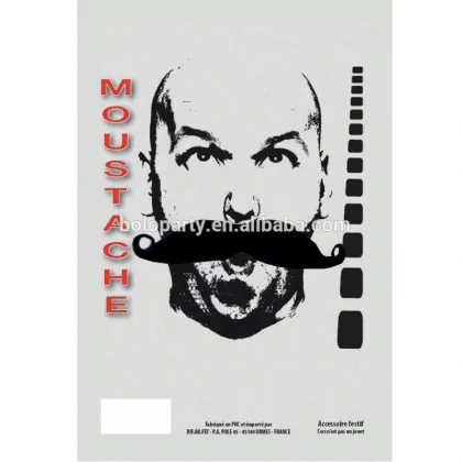 Fun Fake Mustache and Beard Set for Parties and Halloween