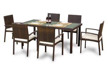 Rattan dining set