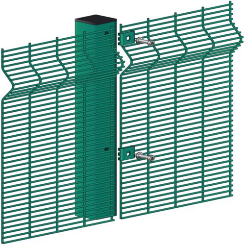 High Quality Powder Coated 358 Anti Climb Mesh Clearvu Fencing5