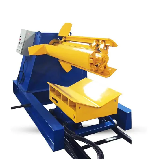 Hydraulic Decoiler Machine with Loading Car - Automatic 10T Uncoiling Machine CE Certified