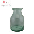 Ato Green Flang Mouth Vase dengan Bubble