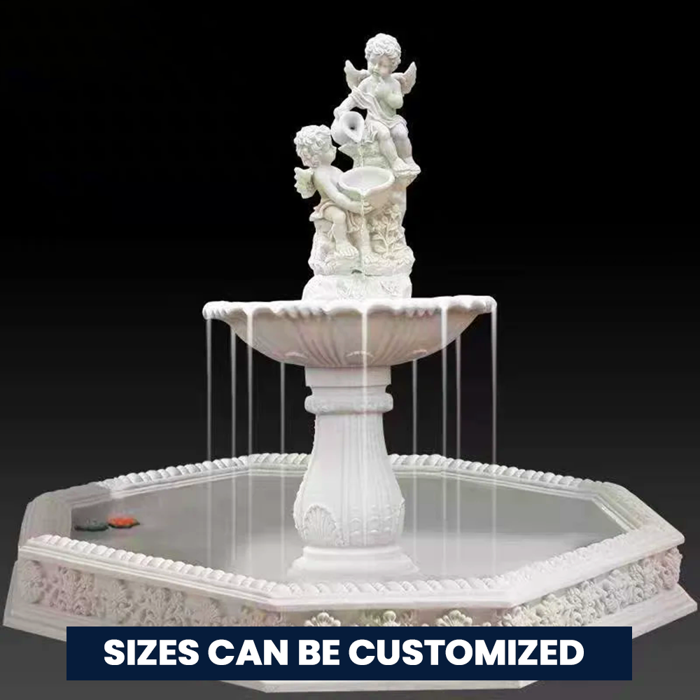 Stone sculpture fountain 3