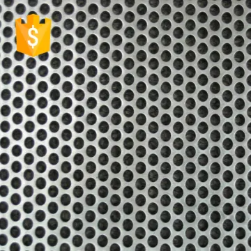 316L/304 Round Hole Perforated Sheet Aluminum Punched Metal Mesh Plate