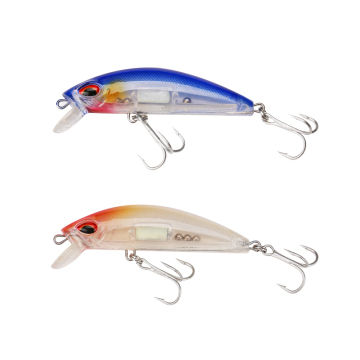 New 7cm 11g 2 Colors Artificial Plastic Hard Bait Crank Bait Minnow Lure