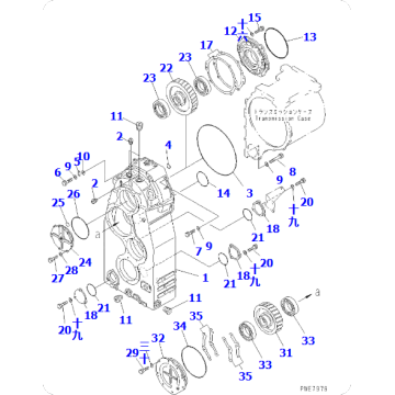 Loader WA700-3 Piston Assembly 428-15-05130